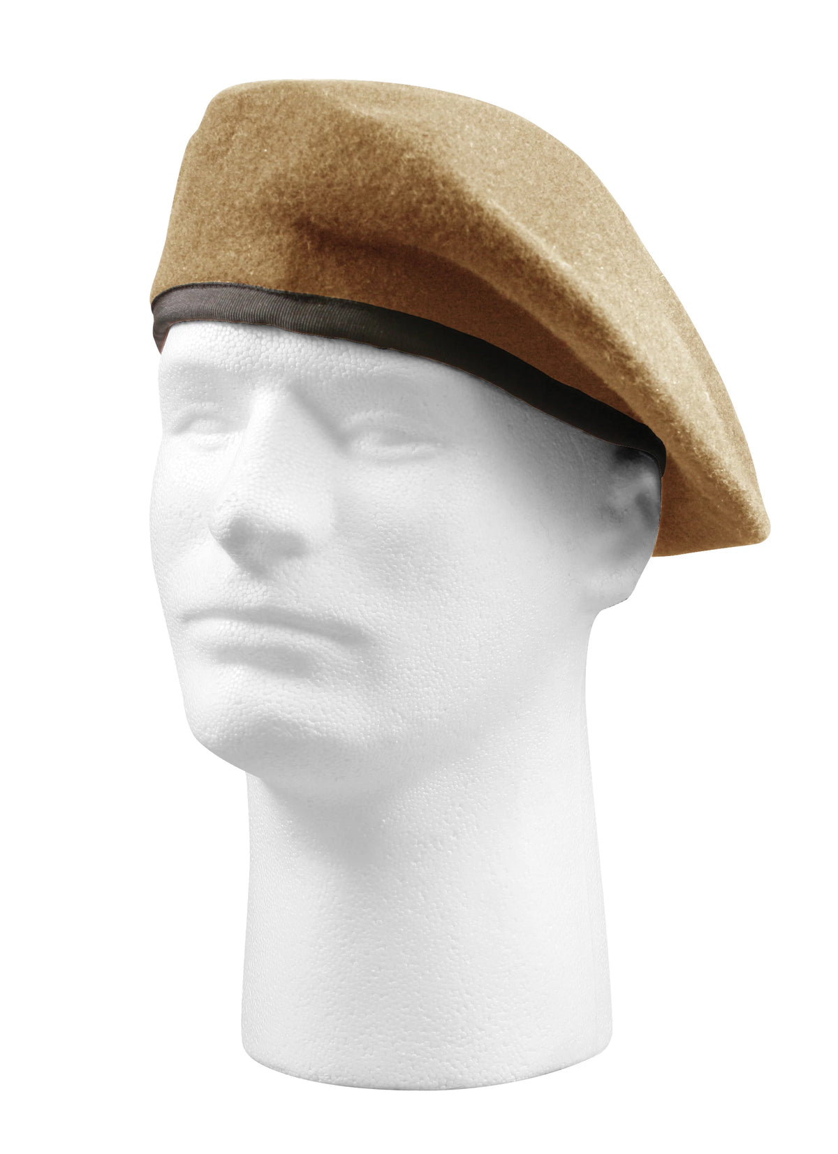 Rothco G.I. Type Inspection Ready Beret - Rothco 4939-TAN-H7-3-4