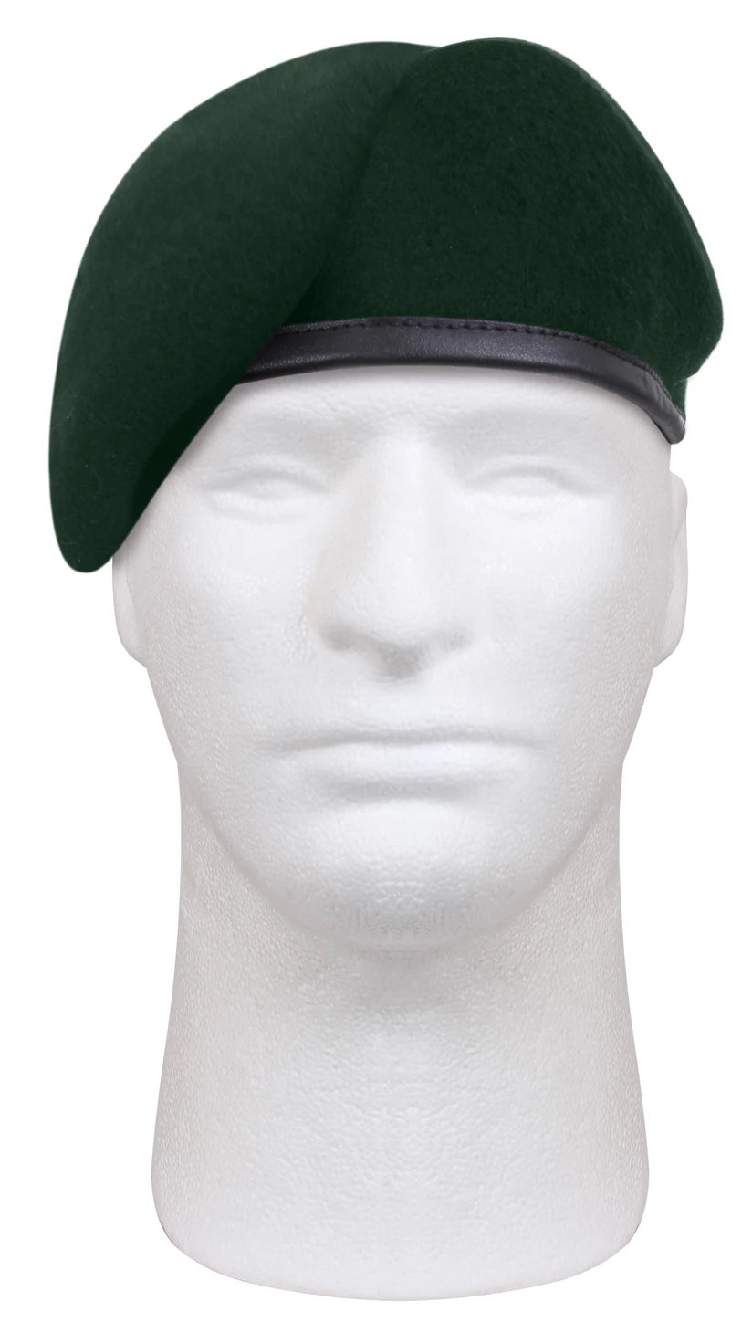 Rothco G.I. Type Inspection Ready Beret - Rothco 4959-GN-H7-3-4