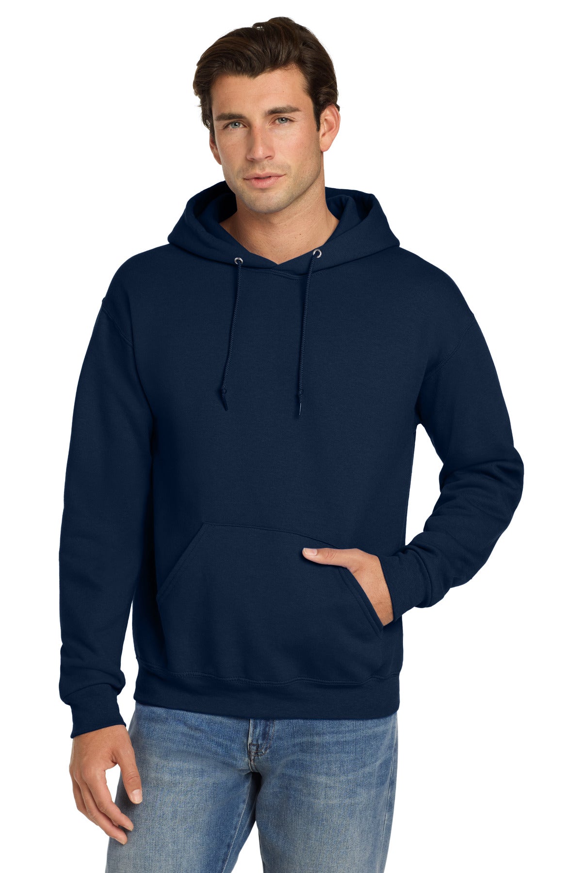 Jerzees® Super Sweats® NuBlend® - Pullover Hooded Sweatshirt.  4997M