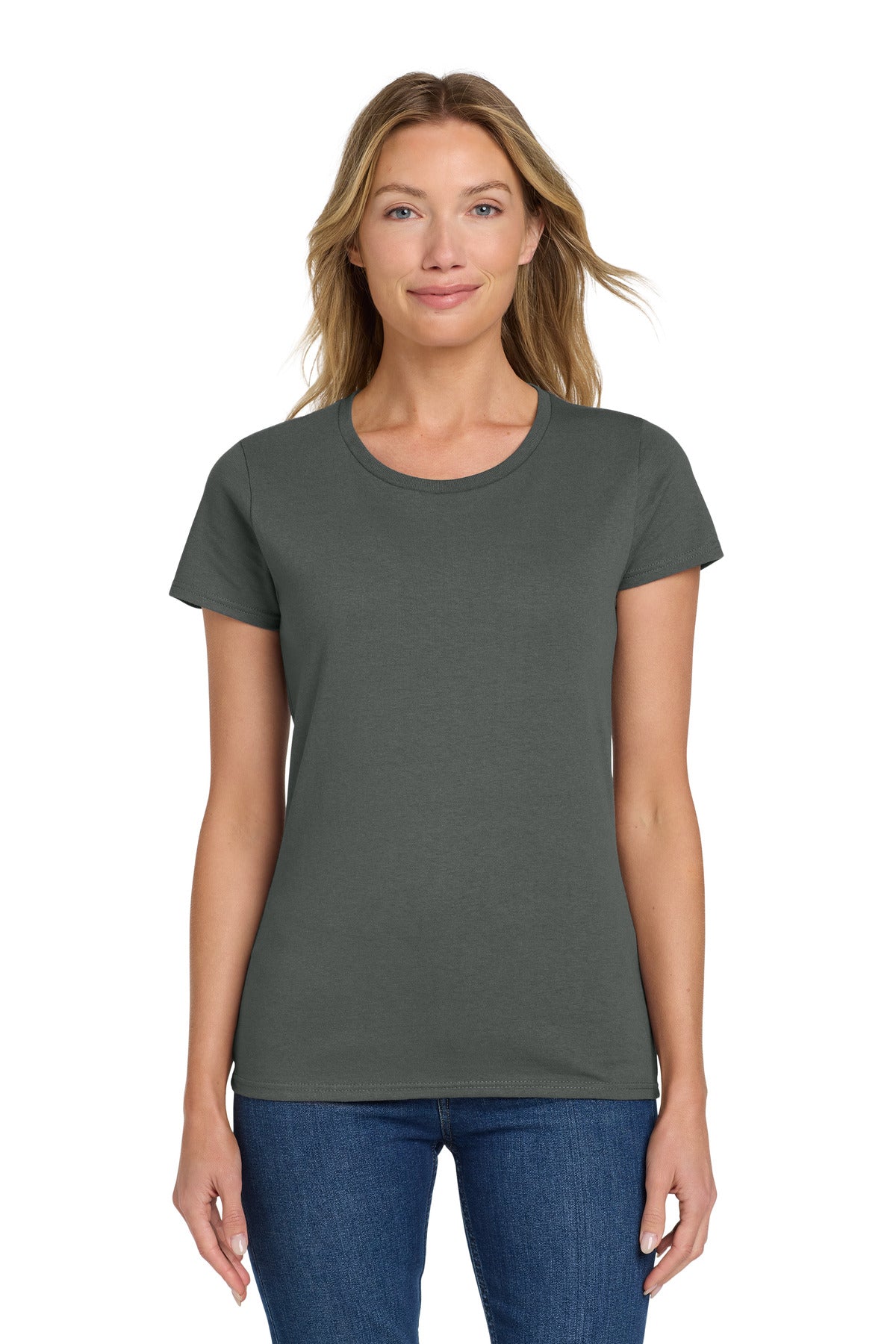 Gildan® Women's Heavy Cotton™ 100% Cotton T-Shirt. 5000L