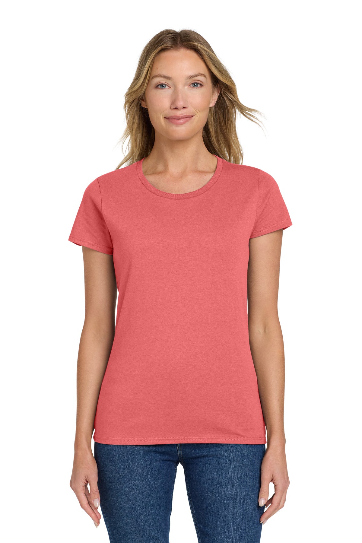 Gildan® Women's Heavy Cotton™ 100% Cotton T-Shirt. 5000L