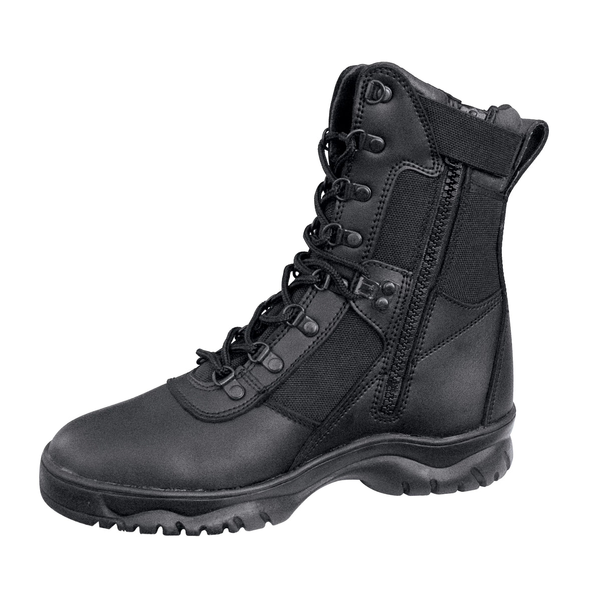Rothco Forced Entry Tactical Boot With Side Zipper - 8 Inch - Rothco 5053-R15