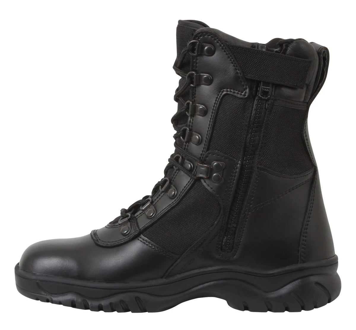 Rothco Forced Entry Tactical Boot With Side Zipper - 8 Inch - Rothco 5053-3