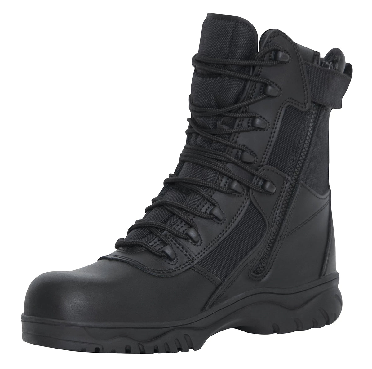 Rothco Forced Entry Tactical Boot With Side Zipper & Composite Toe - 8 Inch - Rothco 5063-R7