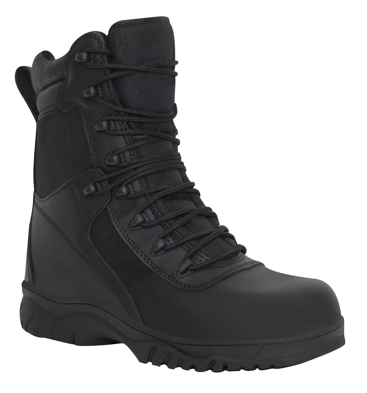 Rothco Forced Entry Tactical Boot With Side Zipper & Composite Toe - 8 Inch - Rothco 5063-R9-1-2