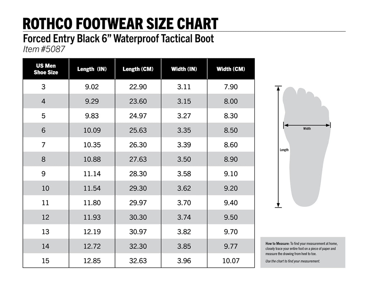 Rothco V-Motion Flex Tactical Boot - 8 Inch - Rothco 5087-R9-1-2