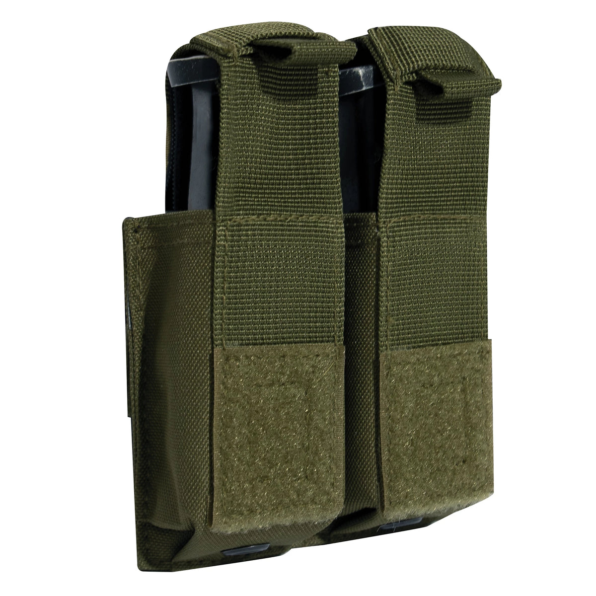 Rothco MOLLE Double Pistol Mag Pouch With Insert - Rothco 51001-OD