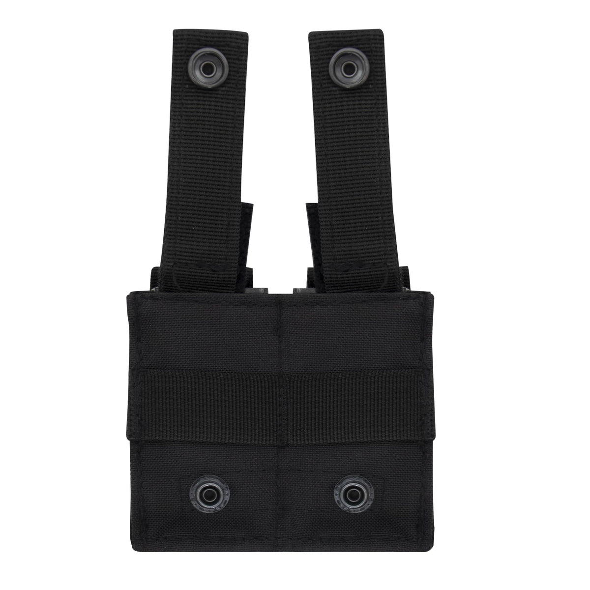 Rothco MOLLE Double Pistol Mag Pouch With Insert - Rothco 51001-BK