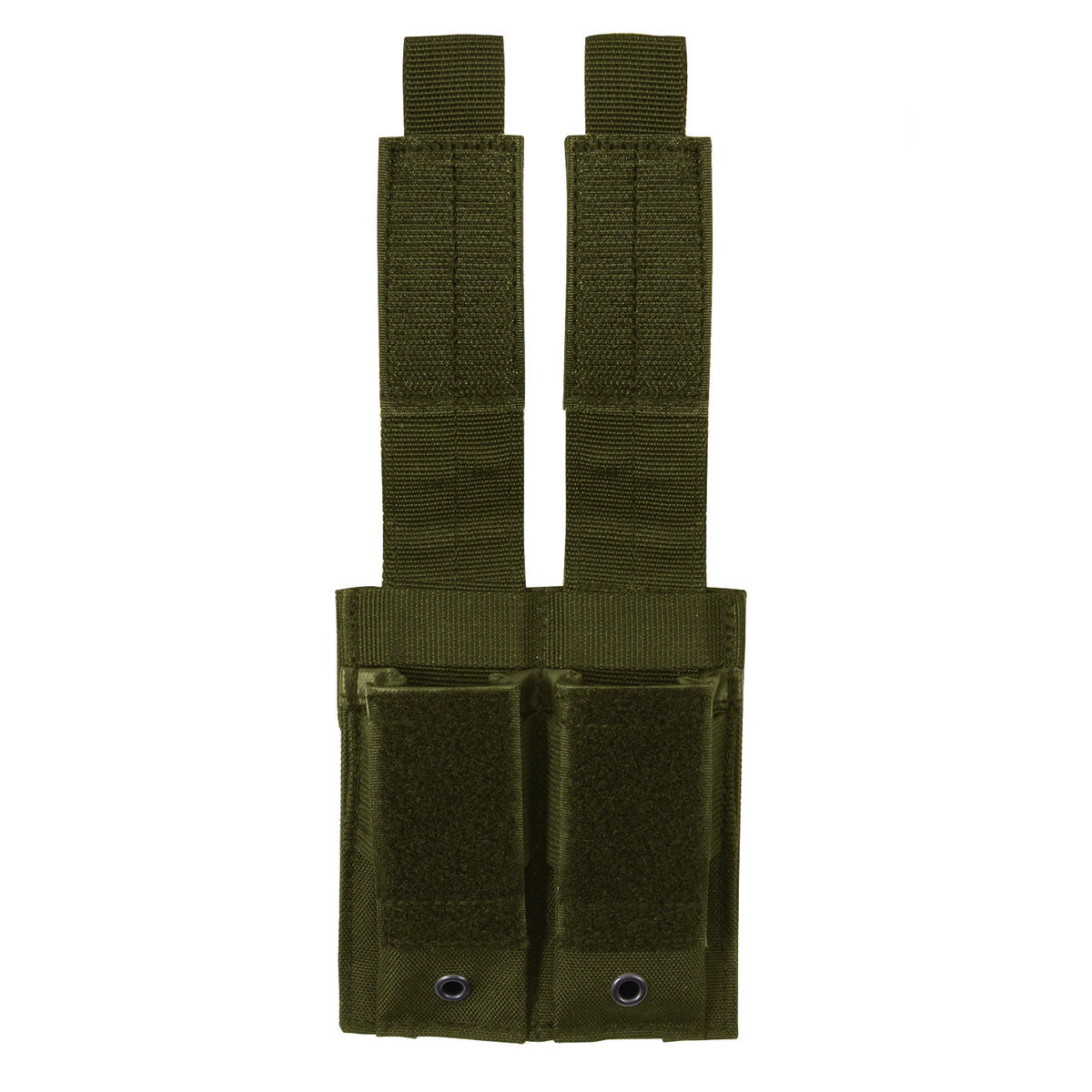 Rothco MOLLE Double Pistol Mag Pouch - Rothco 51002-OLIVE DRAB