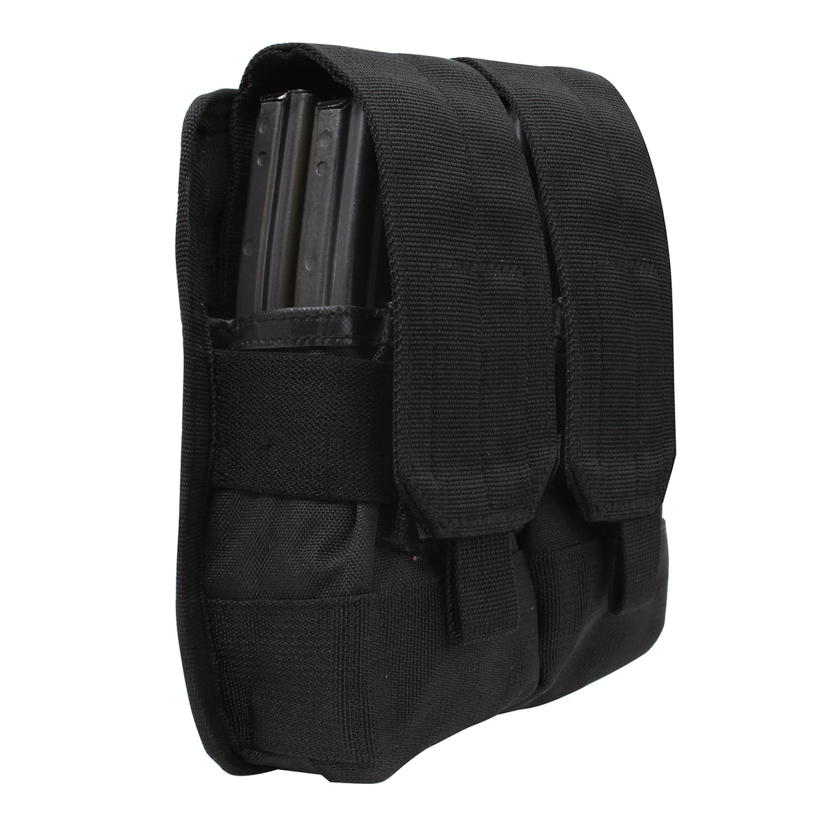 Rothco MOLLE Universal Double Rifle Mag Pouch - Rothco 51003-BK