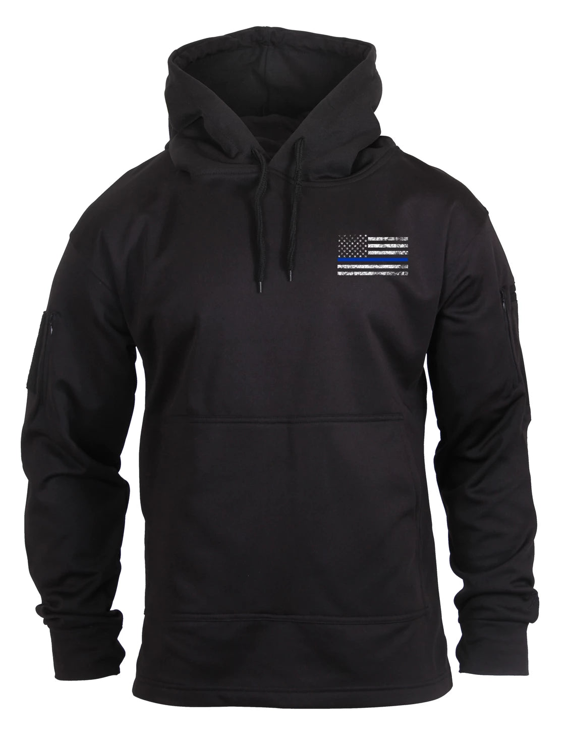 Rothco Concealed Carry Thin Blue Line Hoodie - Rothco 52073