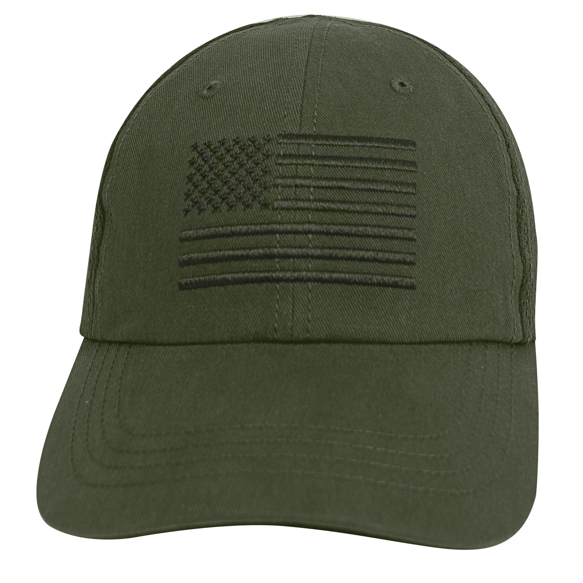 Rothco Tactical Mesh Back Cap With Embroidered US Flag - Rothco 5224