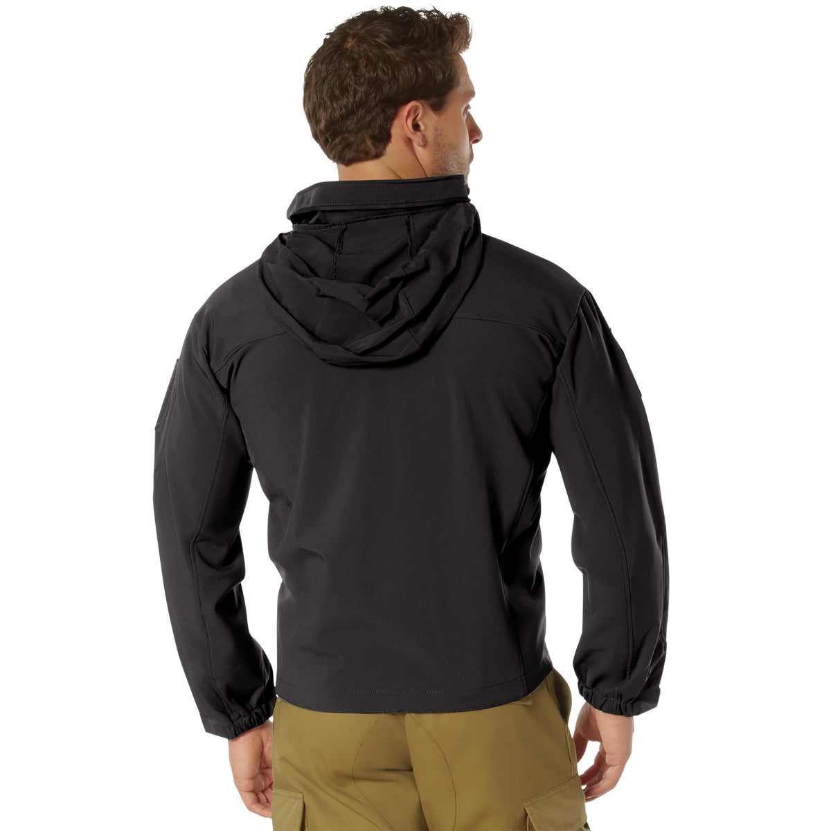 Rothco Covert Ops Lightweight Soft Shell Jacket - Rothco 5262-BK-S