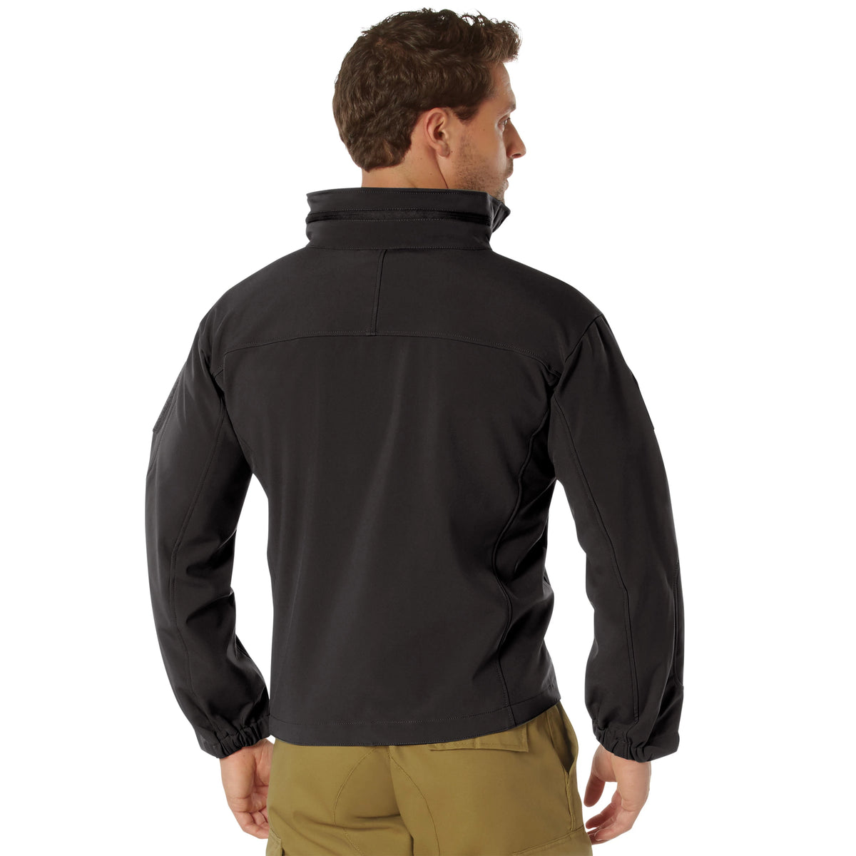 Rothco Covert Ops Lightweight Soft Shell Jacket - Rothco 5262-BK-S