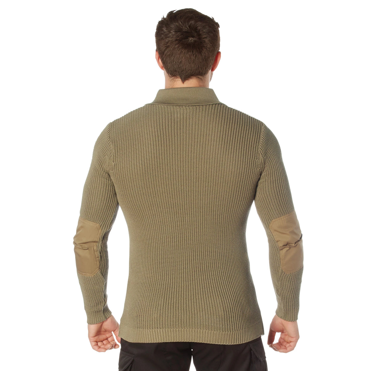 Rothco WWII Vintage Mechanics Sweater - Khaki - Rothco 5349-KH-S