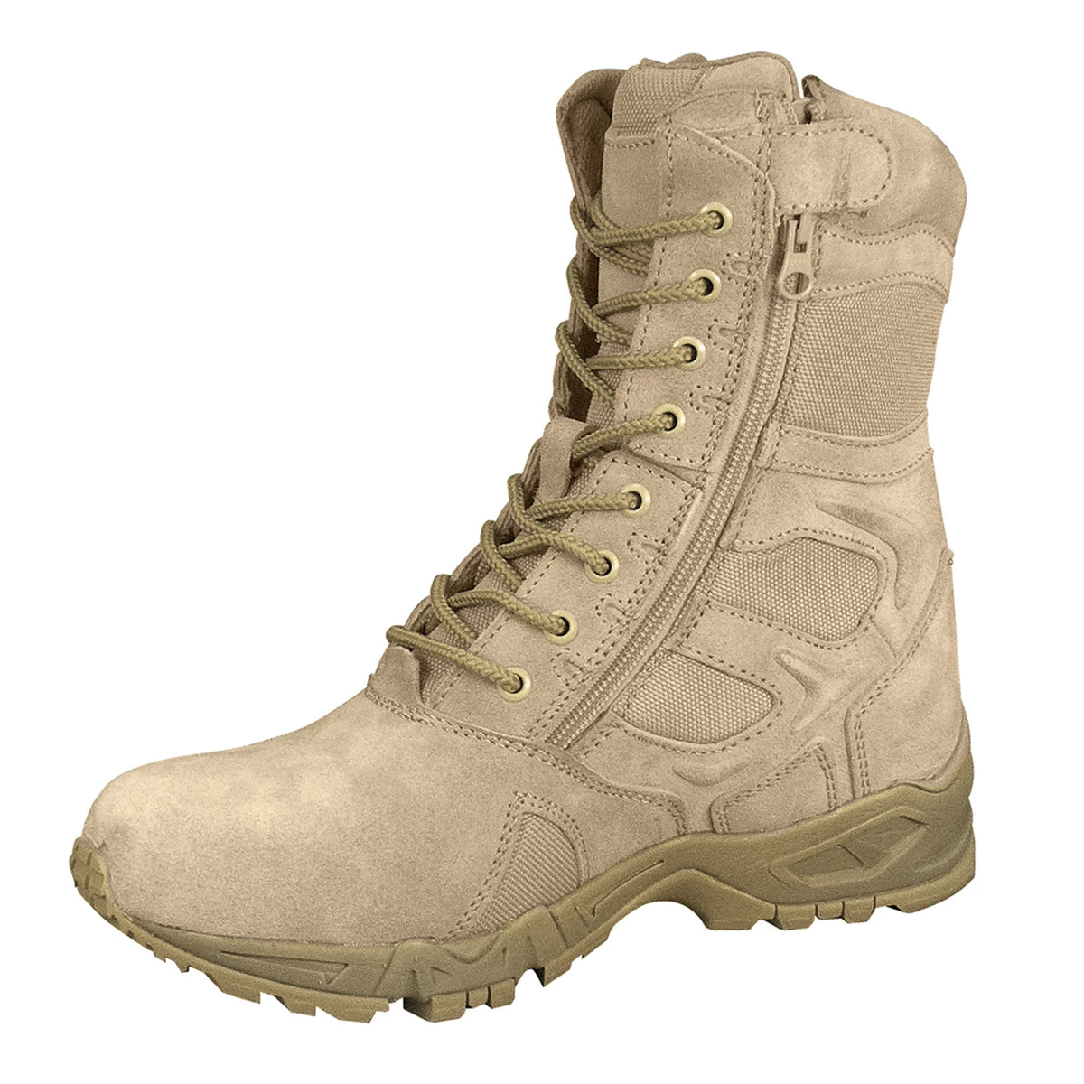 Rothco Forced Entry Deployment Boots With Side Zipper - 8 Inch - Rothco 5357-R3