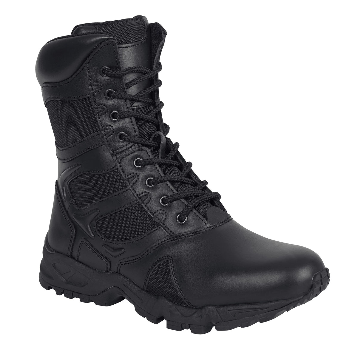 Rothco Forced Entry Deployment Boot With Side Zipper - 8 Inch - Rothco 5358-W12
