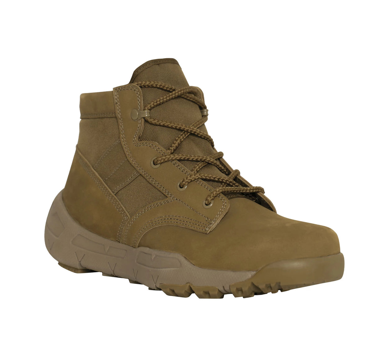 Rothco V-Max Lightweight Tactical Boot - AR 670-1 Coyote Brown - 6 Inch - Rothco 5365-12R