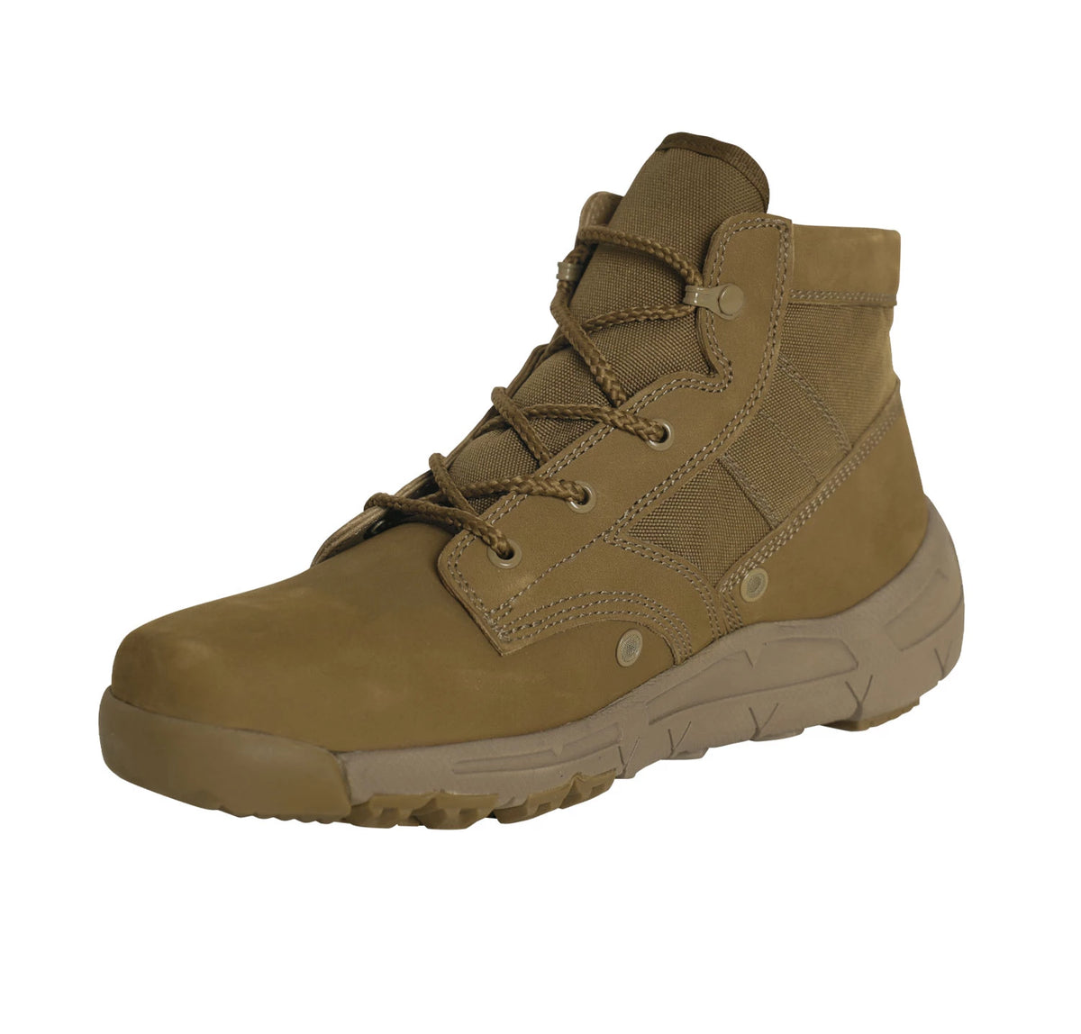 Rothco V-Max Lightweight Tactical Boot - AR 670-1 Coyote Brown - 6 Inch - Rothco 5365-5R