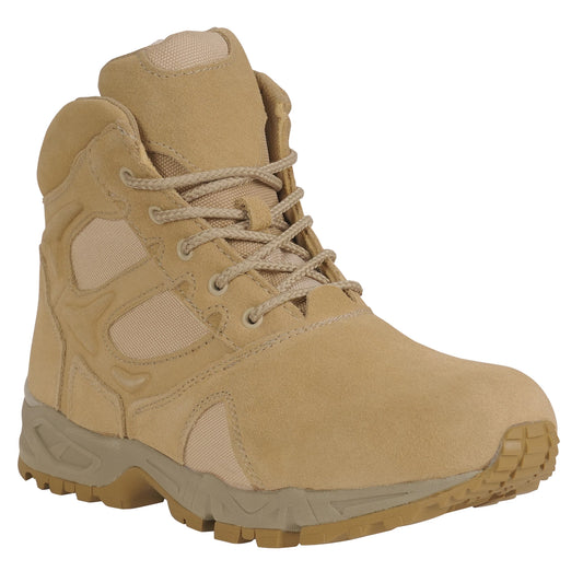 Rothco Forced Entry Desert Tan Deployment Boot - 6 Inch - Rothco 5368-R6