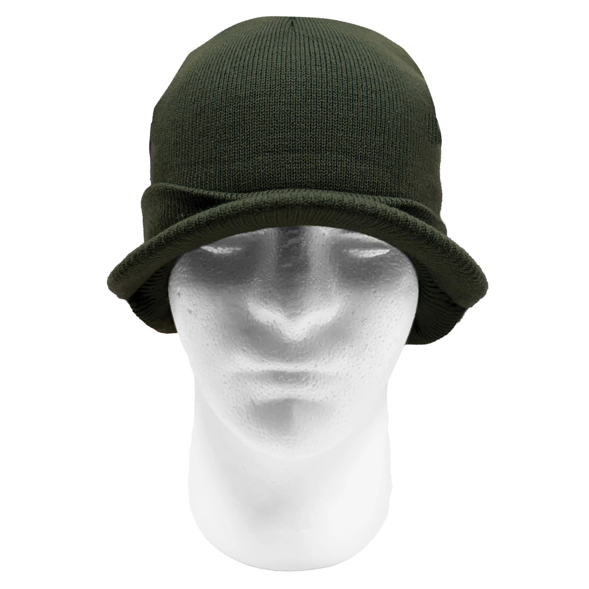 Rothco WWII M1941 Acrylic Knit Watch Cap with Brim - Rothco 5409-OD