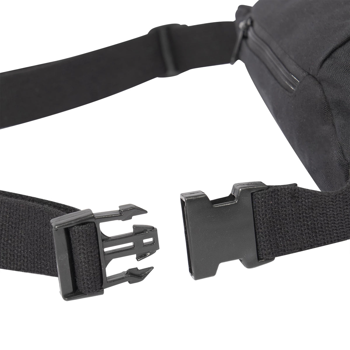 Rothco Canvas Crossbody Fanny Pack - Black - Rothco 54321