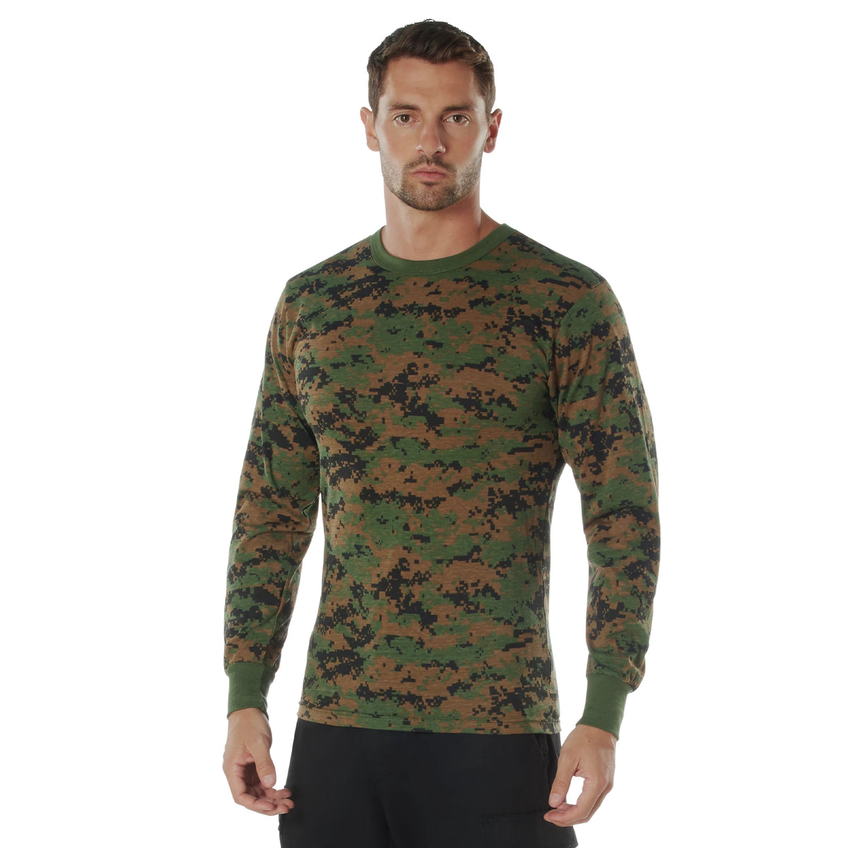 Rothco Long Sleeve Digital Camo T-Shirt - Rothco 5494-WDC-S