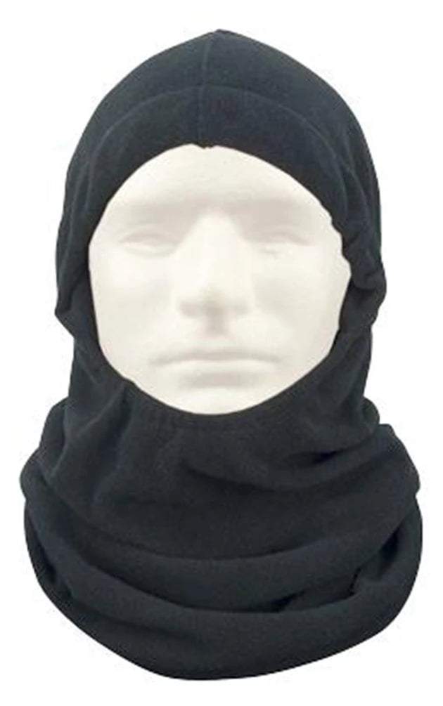 Rothco Polar Fleece Adjustable Balaclava - Rothco 5585-BK