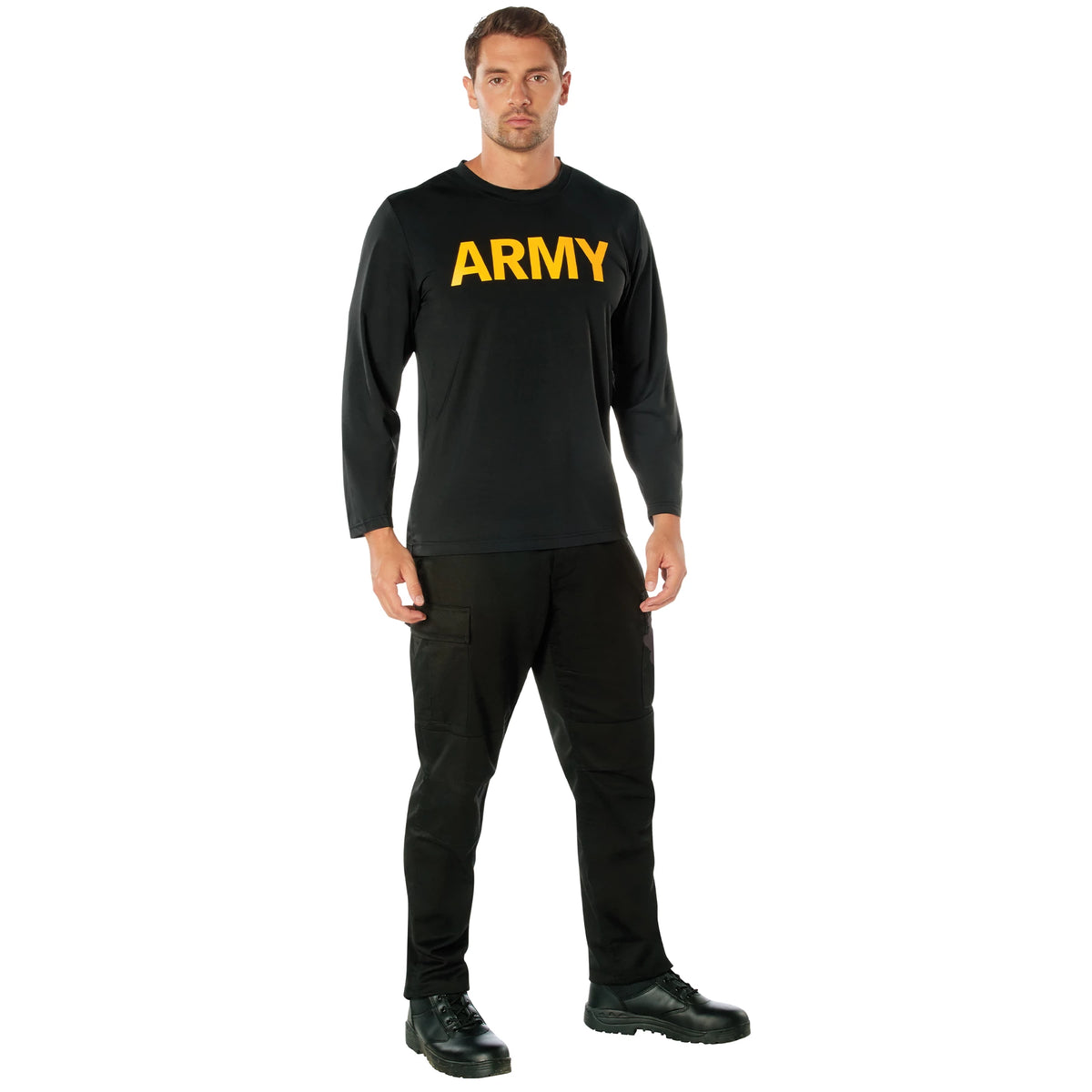 Rothco Long Sleeve Army PT Shirt - Rothco 56020-S