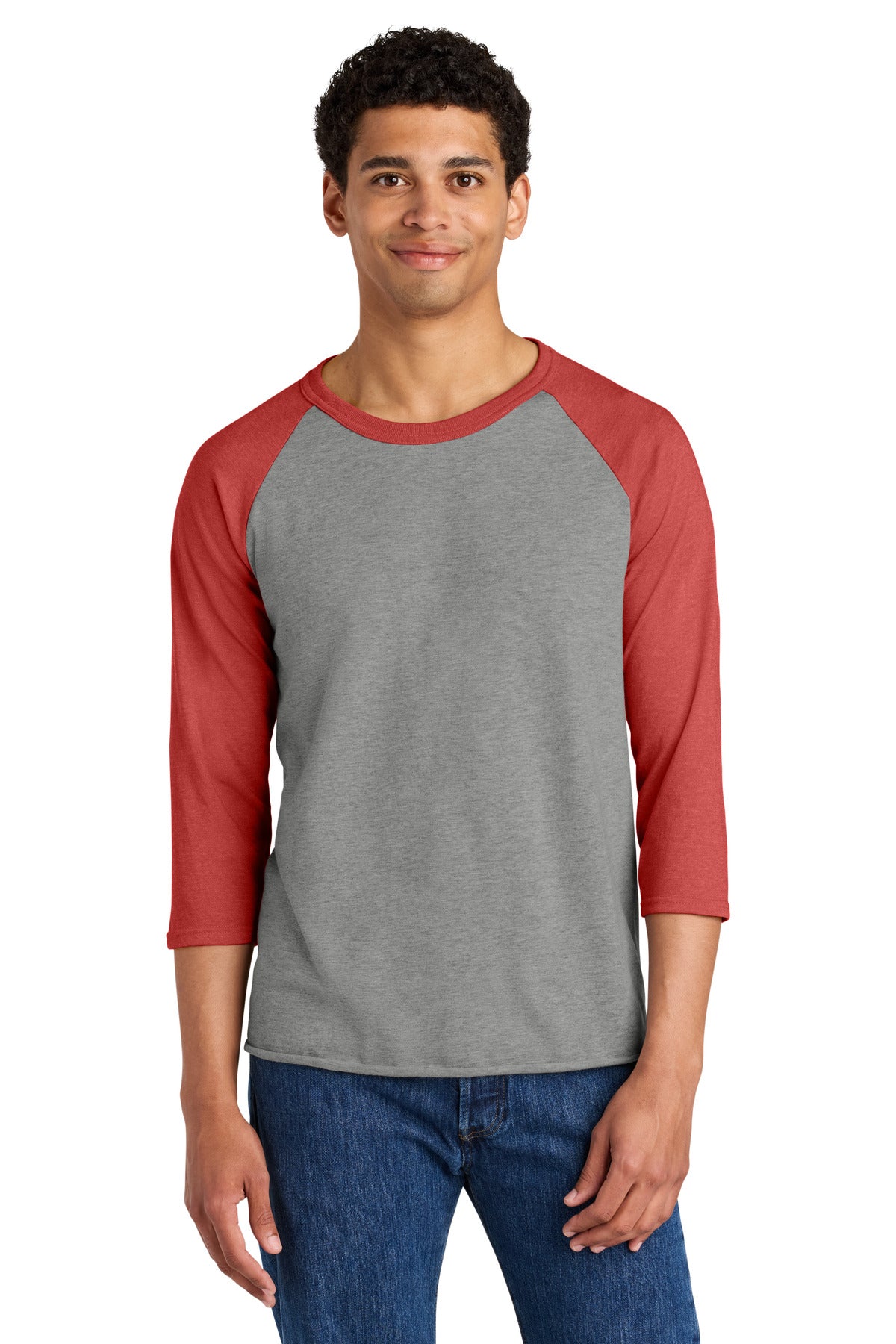 Jerzees® Unisex Premium Blend Combed Ring Spun 3/4-Sleeve Raglan 560R