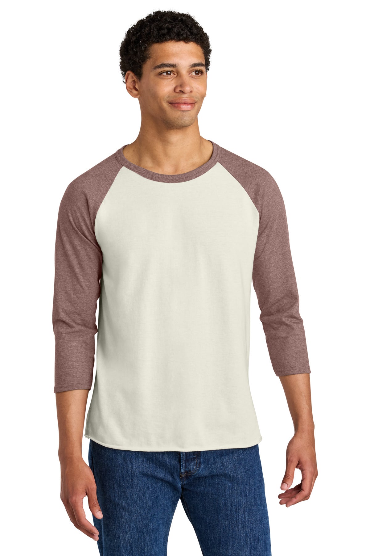 Jerzees® Unisex Premium Blend Combed Ring Spun 3/4-Sleeve Raglan 560R