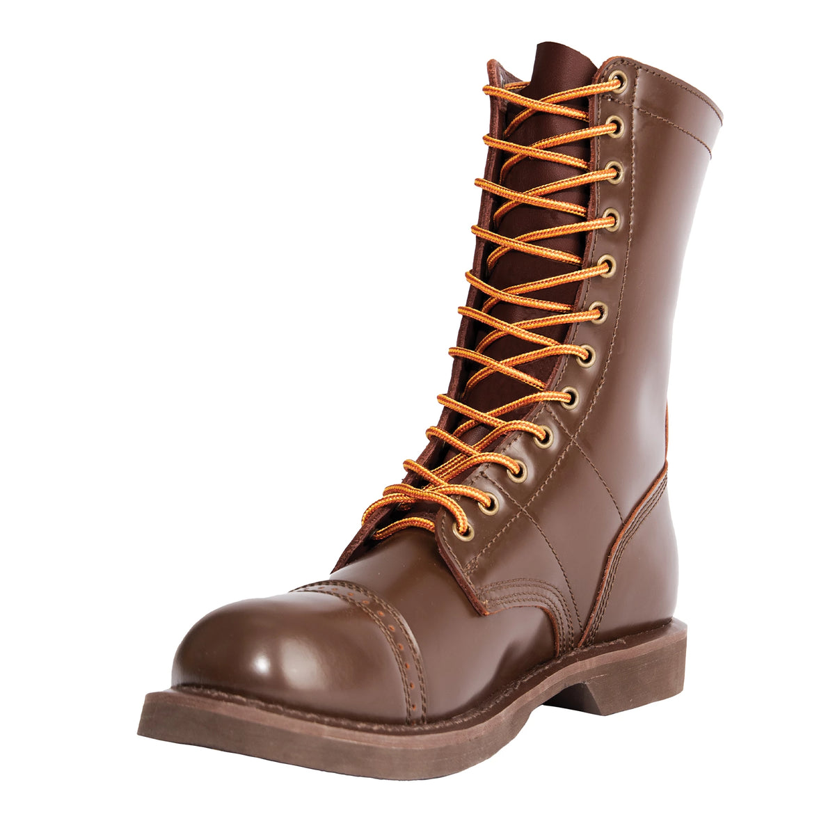 Rothco Brown Leather Jump Boot - 10 Inches - Rothco 56920-5