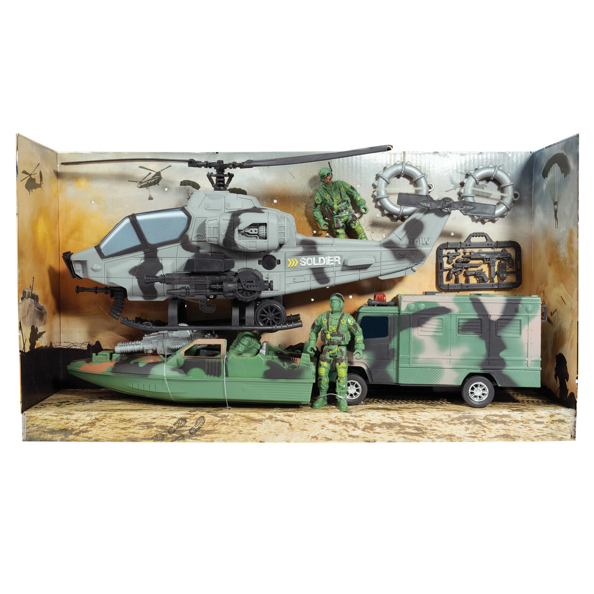 Rothco Super Warrior Vehicle Play Set - Rothco 572
