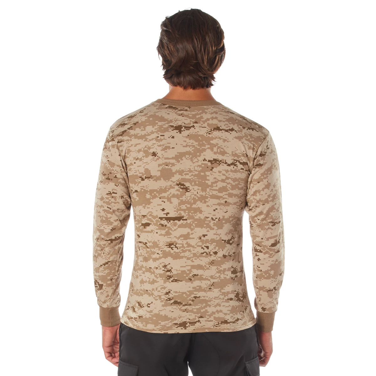 Rothco Long Sleeve Digital Camo T-Shirt - Rothco 5742-DDC-S
