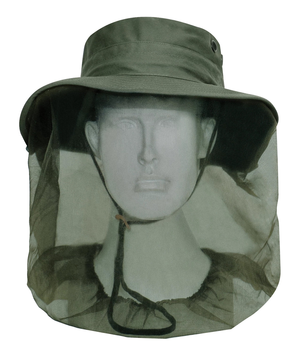 Rothco Adjustable Boonie Hat With Mosquito Netting - Olive Drab - Rothco 5753