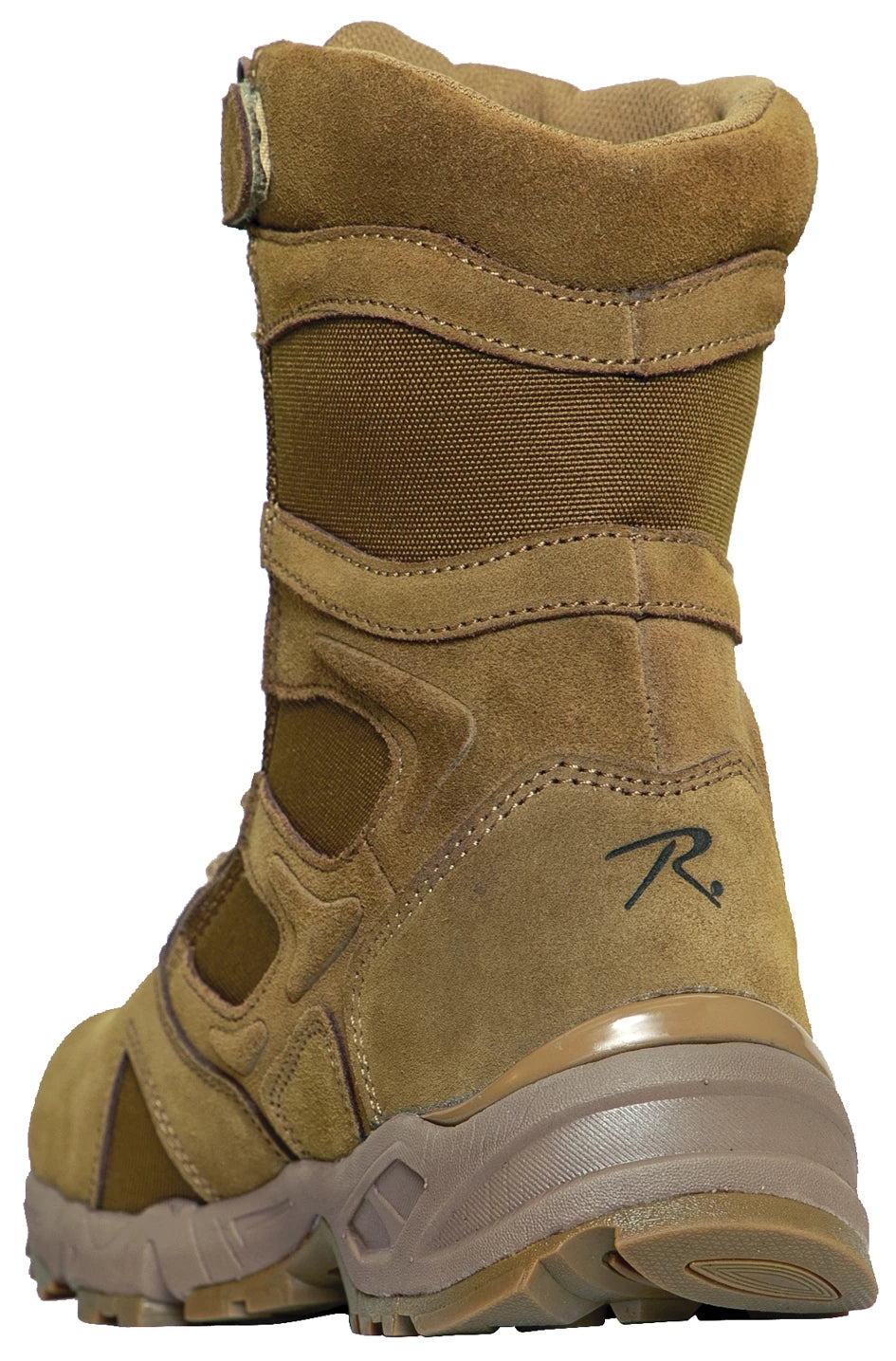 Rothco Forced Entry Deployment Boots With Side Zipper - 8 Inch - Rothco 5763-12W