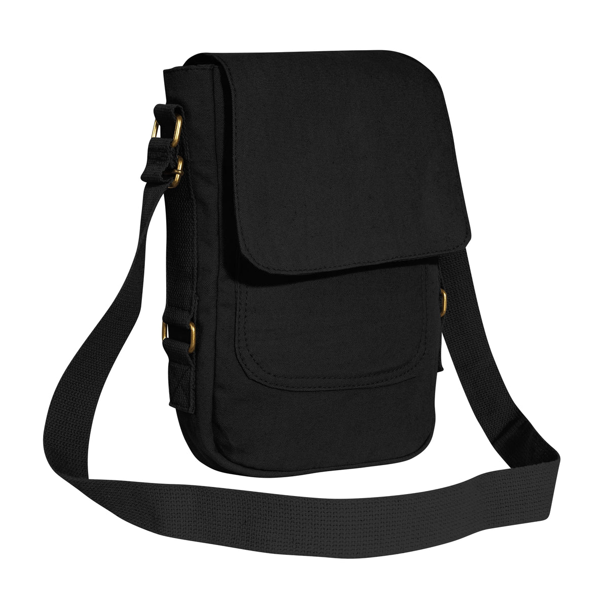 Rothco Vintage Canvas Tech Bag - Rothco 5795-BK