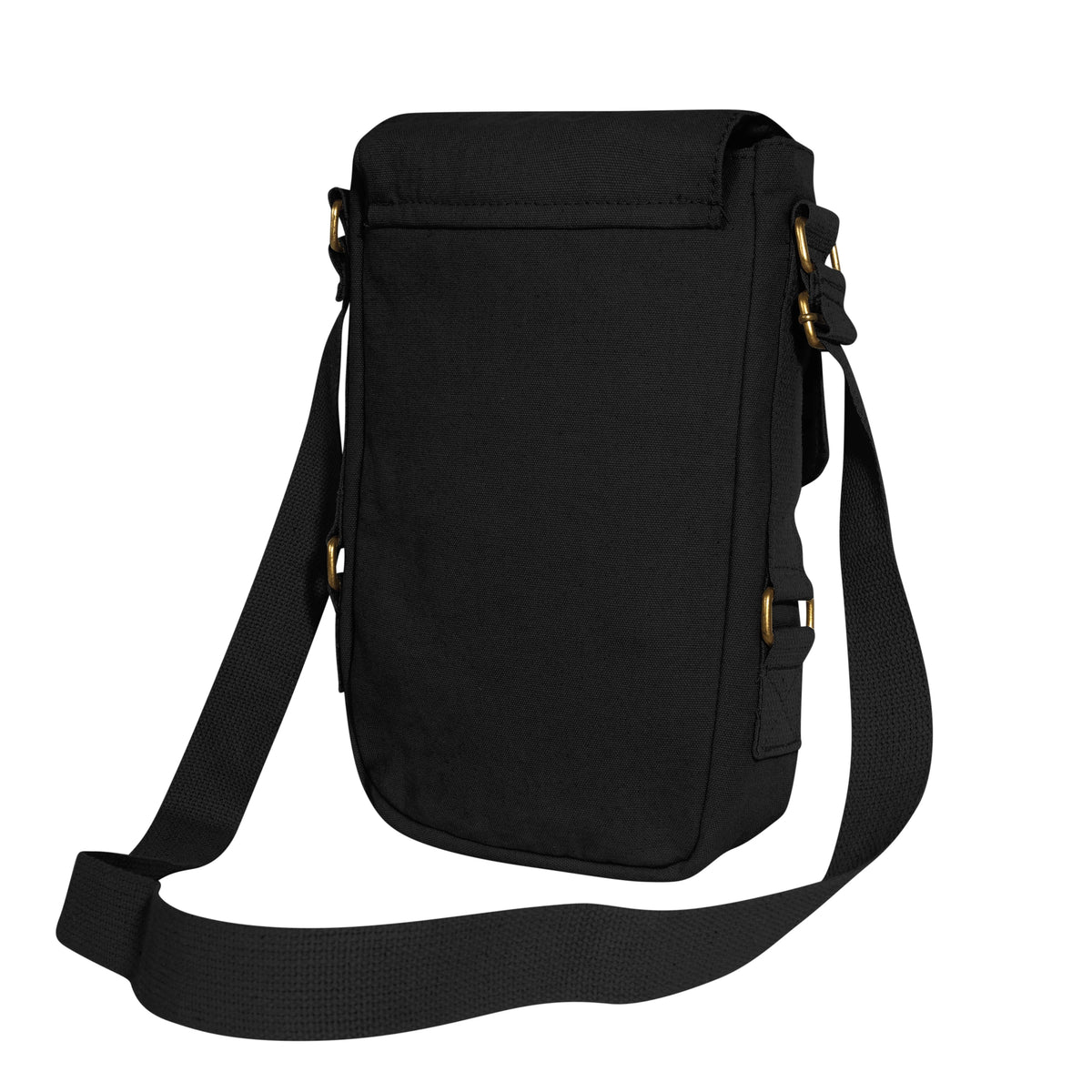Rothco Vintage Canvas Tech Bag - Rothco 5795-BK