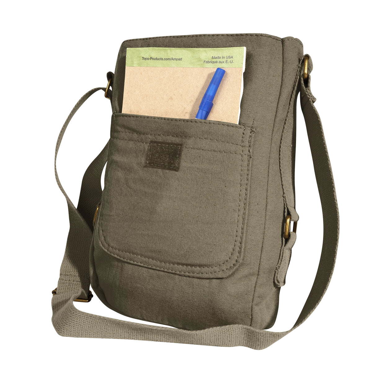 Rothco Vintage Canvas Tech Bag - Rothco 5795-VOD
