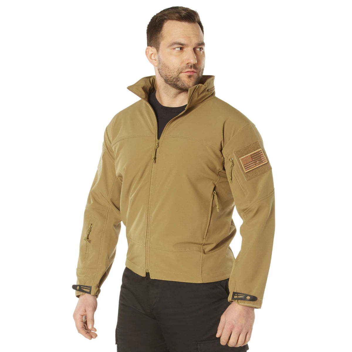 Rothco Covert Ops Lightweight Soft Shell Jacket - Rothco 5862-CB-S