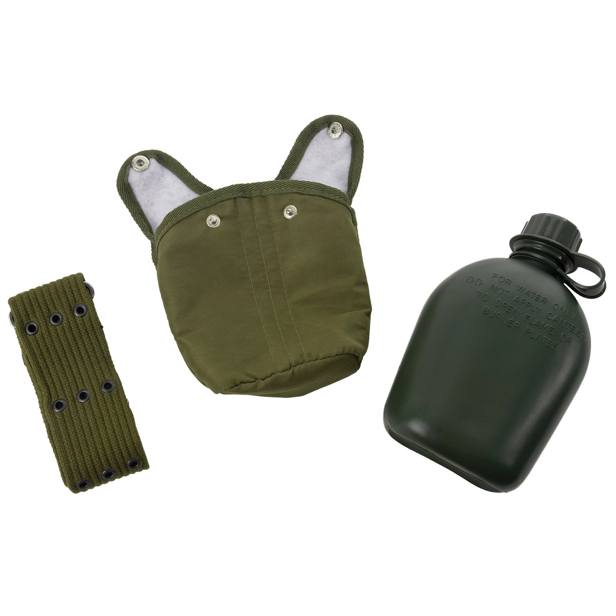Rothco G.I. Type Plastic Canteen & Pistol Belt Kit - Rothco 588