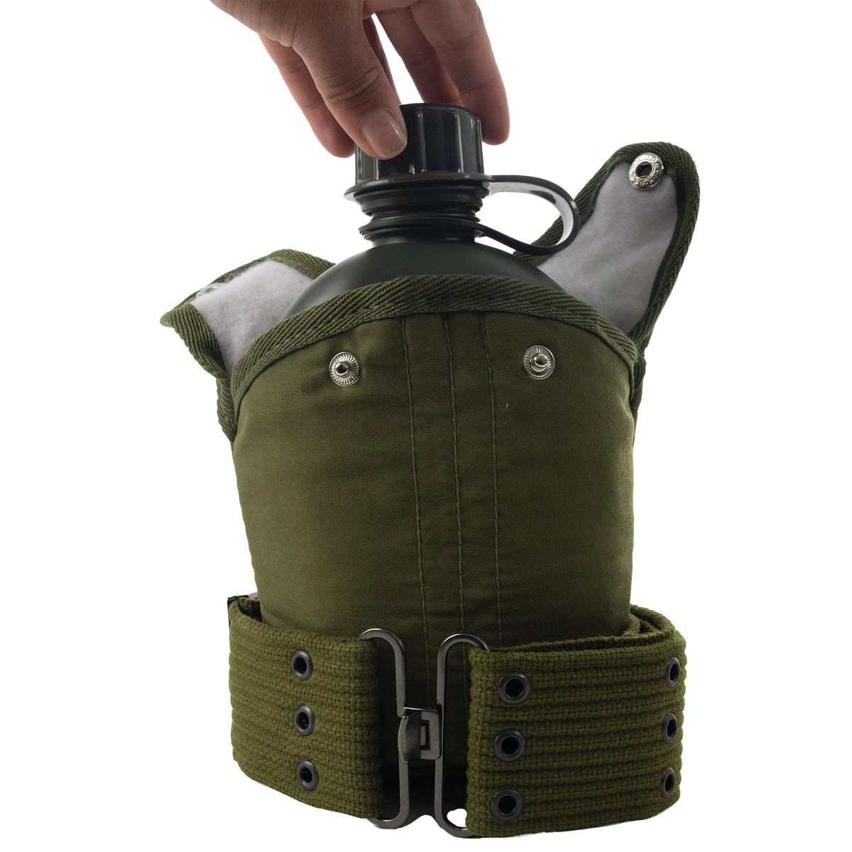 Rothco G.I. Type Plastic Canteen & Pistol Belt Kit - Rothco 588