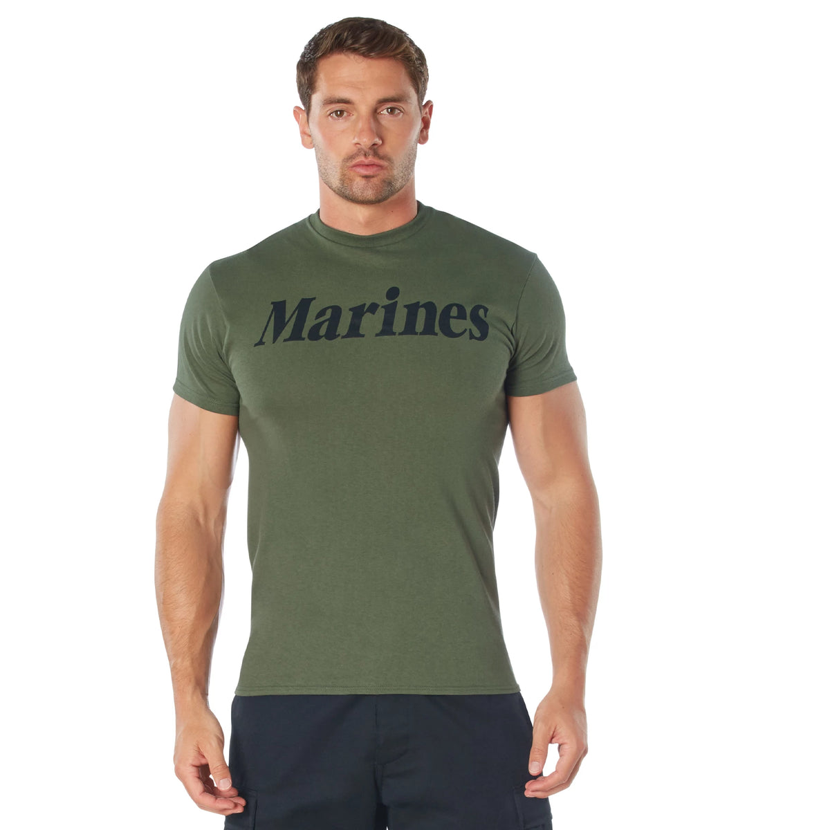 Rothco Marines Olive Drab Military Physical Training T-Shirt - Rothco 60157-S
