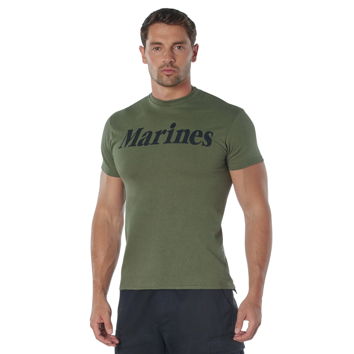 Rothco Marines Olive Drab Military Physical Training T-Shirt - Rothco 60157-S