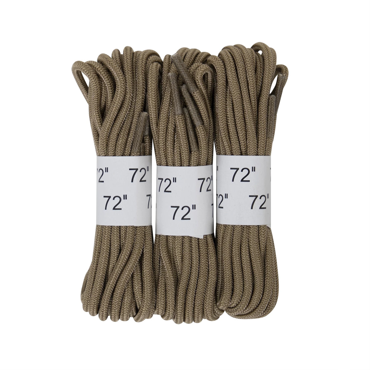 Rothco 72" Boot Laces - 3 Pack - Rothco 6017