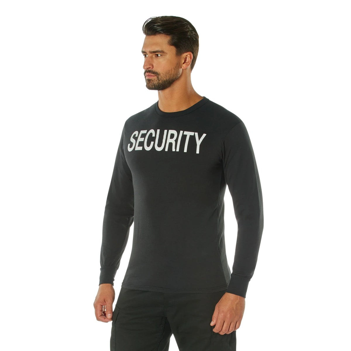 Rothco 2-Sided Security Long Sleeve T-Shirt - Rothco 60225
