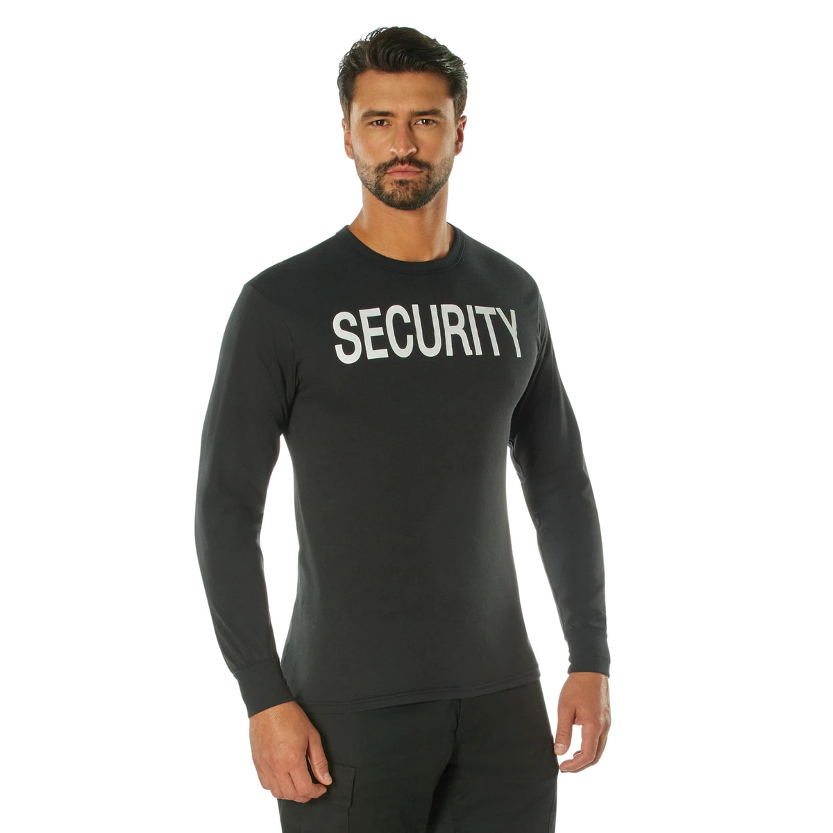 Rothco 2-Sided Security Long Sleeve T-Shirt - Rothco 60222-S