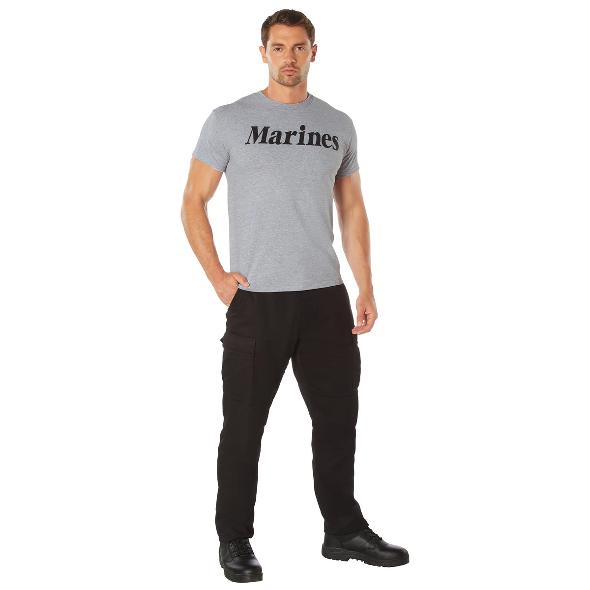 Rothco Grey Physical Training T-Shirt - Rothco 6032-S