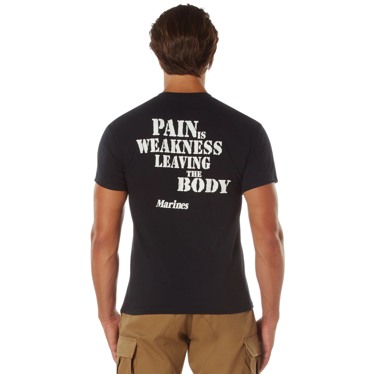 Rothco Marines ''Pain Is Weakness'' T-Shirt - Rothco 60418