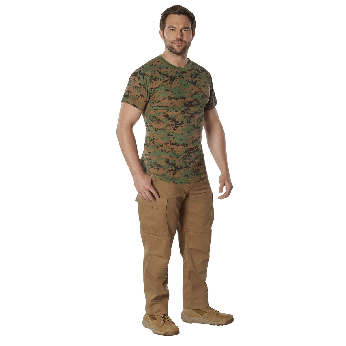 Rothco Camo 100% Cotton T-Shirt - Rothco 60575-SML